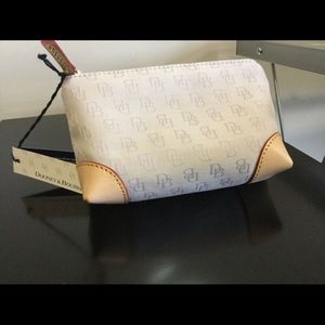 Dooney & Bourke canvas makeup bag